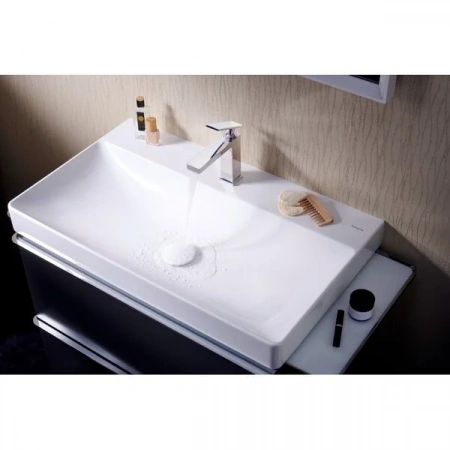 Фото смеситель для раковины hansgrohe tecturis e 73012000