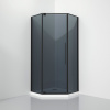 Душевое ограждение Black&White Stellar Wind 100x100 см S815 BG