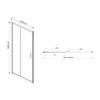 Фото душевая дверь vincea garda 100 см vds-1g100cl