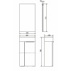 Фото зеркало comforty асти 40 см 00-00001222