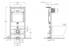 Фото инсталляция для унитаза belbagno bb026