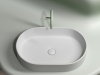 Фото раковина накладная ceramicanova element 60.8 см, цвет: белый cn6048mw