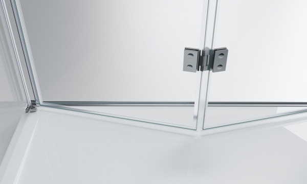 Фото душевое ограждение belbagno albano-ash-1-80/90-c-cr 80x90 см