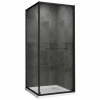 Душевое ограждение Abber Schwarzer Diamant AG0A100B 100x100 см