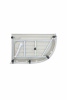Фото душевая кабина dto 120x80 см em2712rnled+gm с гидромассажем