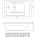 Фото акриловая ванна c-bath muse 180x70 см cbq011002