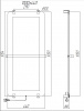 Фото злектрический полотенцесушитель allen brauinfinity 100x44 см 00325644