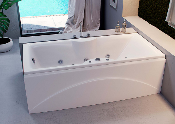 Фото акриловая ванна акватек феникс 190x90 см fen190-0000078