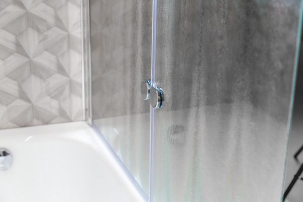 Фото шторка на ванну belbagno sela-v-21-120/140-c-cr 120 см
