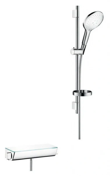 Фото термостатический смеситель для душа hansgrohe raindance select s 27036000