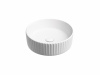 Раковина накладная Ceramicanova Element 36 см, цвет: белый CN6057MW