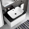 Фото смесители для раковины vitra minimax square a4372436exp цвет черный
