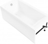 Фото акриловая ванна aquanet bright 155x70 см 00239596 + 00196049