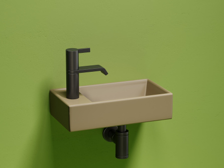 Фото раковина подвесная ceramicanova element 41.7 см, цвет: капучино cn6051rmc