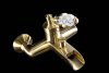 Смеситель для ванны Boheme Vogue Crystal Luxury Options 203-CRST