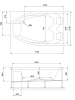 Фото акриловая ванна royal bath shakespeare rb652100k-r 170x110 см