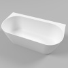 Ванна из искусственного камня Whitecross Pearl B 155x78 см 0215.155078.200
