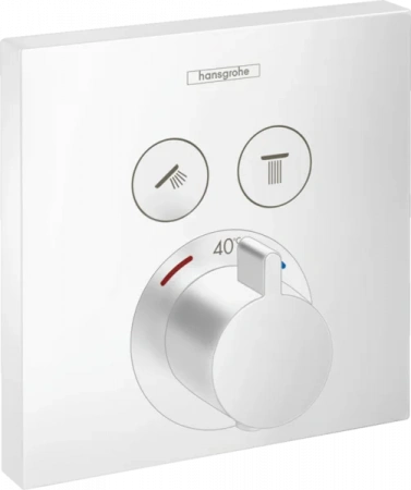 Фото термостатический смеситель для душа hansgrohe shower select 15763990