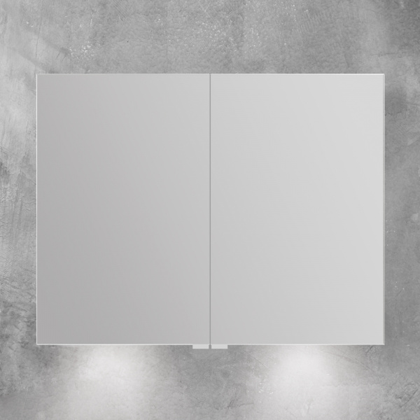 Фото зеркальный шкаф belbagno 80 см spc-2a-dl-bl-800