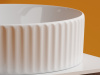 Фото раковина накладная ceramicanova element 36 см, цвет: белый cn6057