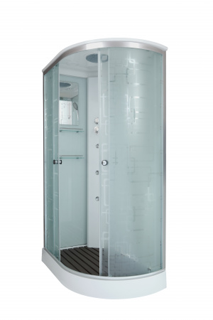 Фото душевая кабина dto 110x80 см em1511lgm с гидромассажем