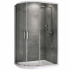 Душевое ограждение Abber Schwarzer Diamant 100x80 см AG01180