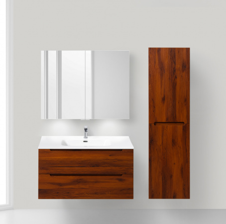 Фото зеркальный шкаф belbagno 80 см spc-2a-dl-bl-800