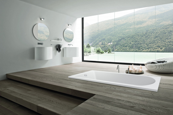 Фото акриловая ванна c-bath geba 180x75 см cbq009002