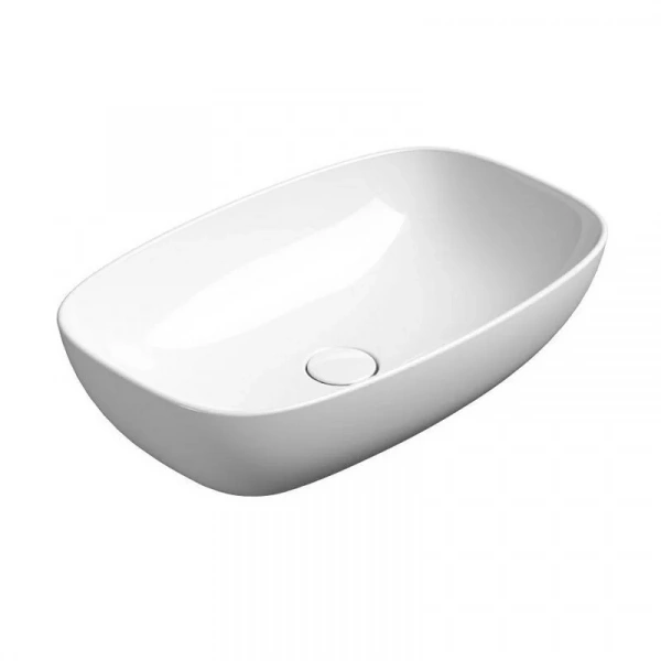 Фото раковина накладная gsi nubes 60 см 9783pvc11