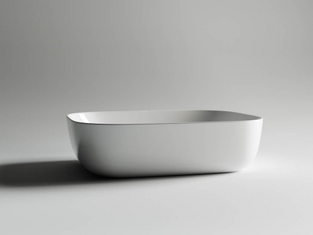 Фото раковина накладная ceramicanova element 50.5 см, цвет: белый cn6008