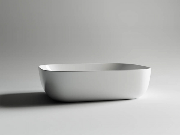 Фото раковина накладная ceramicanova element 50.5 см, цвет: белый cn6008