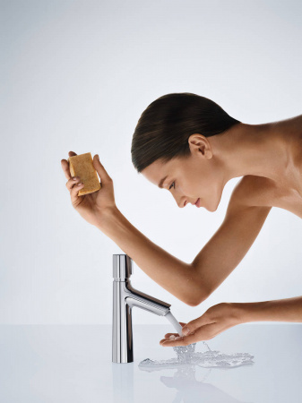 Фото смеситель для раковины hansgrohe talis select s 72042000