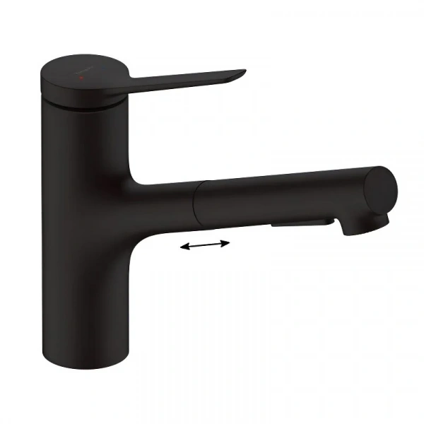 Фото смеситель для кухонной мойки hansgrohe zesis 74800670
