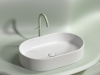 Фото раковина накладная ceramicanova element 60.8 см, цвет: белый cn6048mw