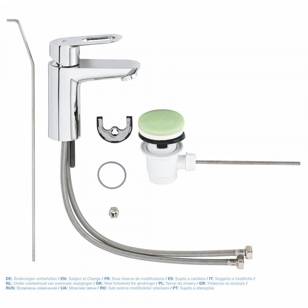 Фото смеситель для раковины grohe bauloop 23335000