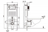 Фото унитаз с инсталляцией abber rechteck ac1201mb-ac0105-ac0121