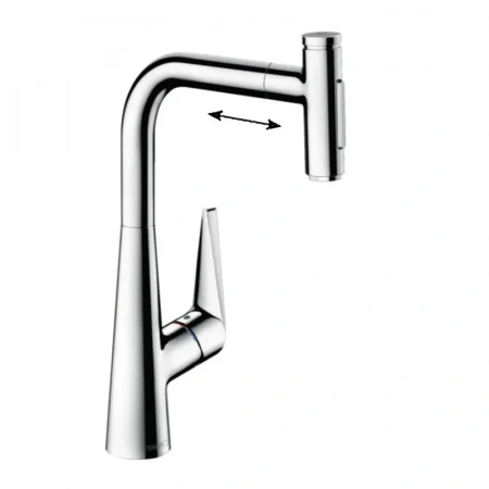 Фото смеситель для кухонной мойки hansgrohe select 72823000