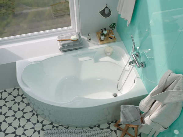 Фото акриловая ванна 1marka diana 170x105 см r