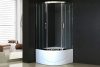 Душевое ограждение Royal Bath BK RB90BK-T-CH 90x90 см