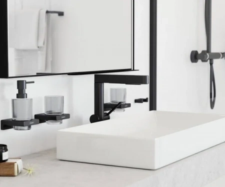 Фото смеситель для раковины hansgrohe finoris 76063670
