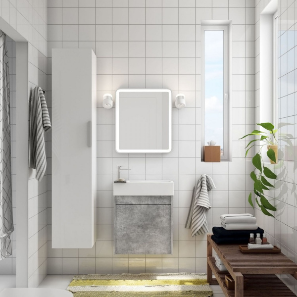 Фото тумба под раковину art&max family 50 см family-500-1d-so-cv