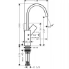 Фото смеситель для раковины hansgrohe vivenis 75032700