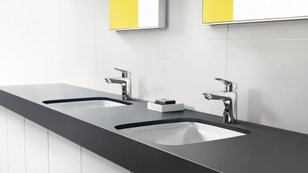 Фото смеситель для раковины hansgrohe logis 71101000