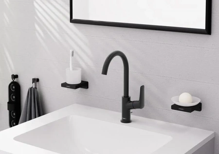 Фото смеситель для раковины hansgrohe logis 71130670