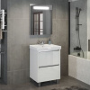 Тумба с раковиной Comforty Дублин 60 см 00004137134