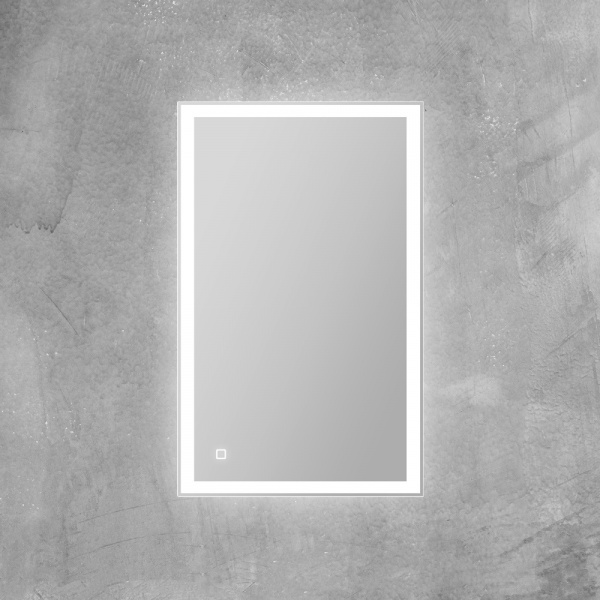 Фото зеркало с подсветкой belbagno 50 см spc-grt-500-800-led-tch