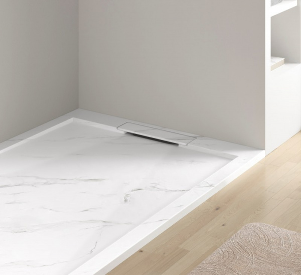 Фото поддон из искуственного камня esbano luxe 120x80 см esp-lm128cb