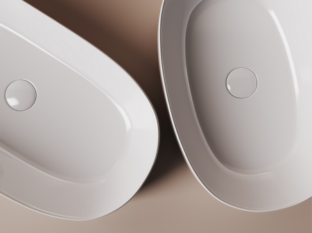 Фото раковина накладная ceramicanova element 67.5 см, цвет: белый cn5022