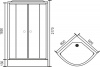 Фото душевая кабина royal bath hk rb90hk1-t 90x90 см