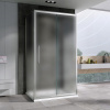 Фото душевое ограждение abber schwarzer diamant 100x85 см ag30100mh-s85m-s85m